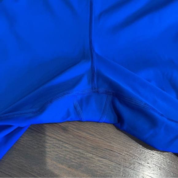 Lululemon fast and free high rise tight 25” cobalt blue EUC leggings gym bold - Picture 10 of 11
